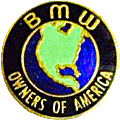 BMW Owners Of America motorcycle club badge from Jean-Francois Helias