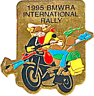 BMW RA motorcycle rally badge from Jean-Francois Helias