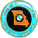 BMW Trail of Tears motorcycle rally badge from Jean-Francois Helias