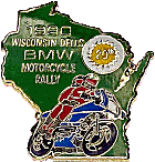 BMW Wisconsin Dells motorcycle rally badge from Jean-Francois Helias