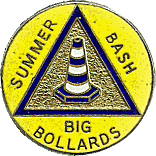 Big Bollards Summer Bash motorcycle rally badge from Hans Veenendaal