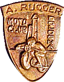 Bologna Ruggeri motorcycle club badge from Jean-Francois Helias