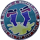 Boogie Till Yer Barf motorcycle rally badge from Jean-Francois Helias