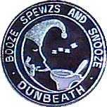 Booze Spewzs And Snooze motorcycle rally badge from Nigel Woodthorpe