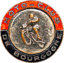Bourgogne motorcycle club badge from Jean-Francois Helias
