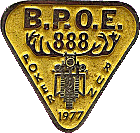 BPOE motorcycle run badge from Jean-Francois Helias