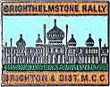 Brighthelmstone motorcycle rally badge from Phil Drackley