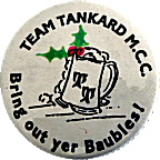 Bring Out Yer Baubles motorcycle rally badge from Jean-Francois Helias