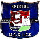 Bristol MC&LCCC motorcycle club badge from Jean-Francois Helias