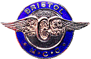 Bristol MCC motorcycle club badge from Jean-Francois Helias