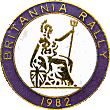Britannia motorcycle rally badge from Jean-Francois Helias