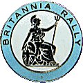 Britannia motorcycle rally badge from Nigel Woodthorpe