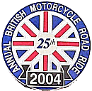 British MC motorcycle run badge from Jean-Francois Helias