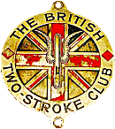 British Two Stroke motorcycle club badge from Jean-Francois Helias