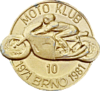Brno motorcycle club badge from Jean-Francois Helias