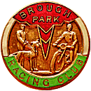 Brough Park motorcycle club badge from Jean-Francois Helias