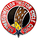 Brymbo Meteor motorcycle club badge from Jean-Francois Helias