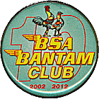 BSA Bantam Club motorcycle club badge from Jean-Francois Helias
