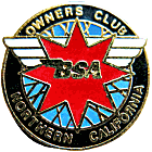 BSA Southern California motorcycle club badge from Jean-Francois Helias
