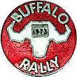 Buffalo motorcycle rally badge from Jean-Francois Helias