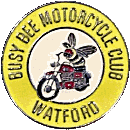 Busy Bee MCC motorcycle club badge from Jean-Francois Helias