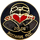 Buzzards motorcycle rally badge from Jean-Francois Helias