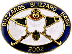 Buzzards Blizzard Bash motorcycle rally badge from Jean-Francois Helias