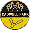 Cadwell Park motorcycle race badge from Jean-Francois Helias