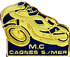 Cagnes sur Mer motorcycle club badge from Jean-Francois Helias