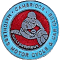 Cambridge Matchless motorcycle club badge from Jean-Francois Helias