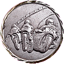 Cannobio motorcycle rally badge from Jean-Francois Helias