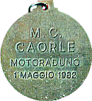 Caorle motorcycle rally badge from Jean-Francois Helias