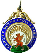 Cardiff motorcycle club badge from Jean-Francois Helias