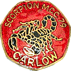 Carlow motorcycle rally badge