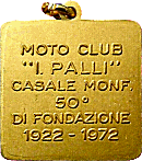 Casale Monferrato motorcycle rally badge from Jean-Francois Helias