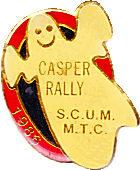 Casper motorcycle rally badge from Jean-Francois Helias