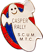 Casper motorcycle rally badge from Jean-Francois Helias