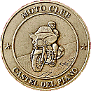Castel del Piano motorcycle rally badge from Jean-Francois Helias