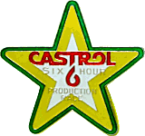Castrol Six Hour motorcycle race badge from Jean-Francois Helias