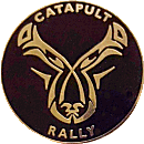 Catapult motorcycle rally badge from Jean-Francois Helias