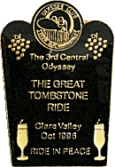 Central Odissey motorcycle rally badge from Jean-Francois Helias