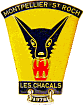 Chacals motorcycle rally badge from Jean-Francois Helias