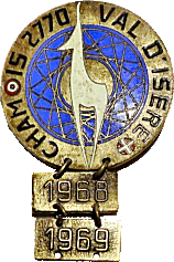 Chamois motorcycle rally badge from Jean-Francois Helias