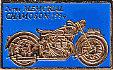 Chamoson motorcycle rally badge from Jean-Francois Helias