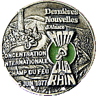 Champ du Feu motorcycle rally badge from Jean-Francois Helias