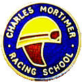 Charles Mortimer motorcycle scheme badge from Jean-Francois Helias