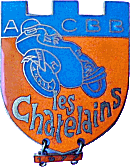 Chatelains motorcycle rally badge from Jean-Francois Helias