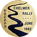 Chelmer motorcycle rally badge from Ken Horwood