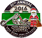 Childrens Hospital motorcycle run badge from Jean-Francois Helias