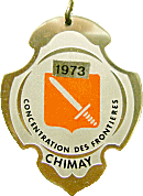 Chimay motorcycle rally badge from Jean-Francois Helias
